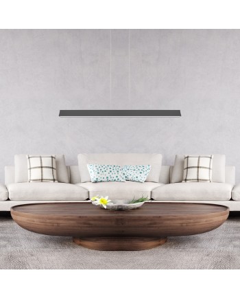HANOK * LÁMPARA LINEAL LED 38W 3000K 110º NEGRA